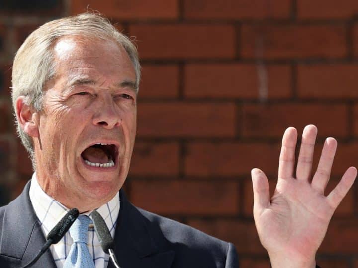 Read more about the article Even whilst under investigation, Farage is still shilling for his crypto-billionaire benefator