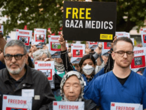 Read more about the article Report proposes banning NHS staff from opposing genocide