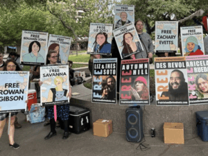 Read more about the article Anti-ICE protesters jailed for decades