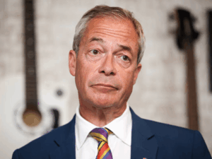 Read more about the article Petulant Farage claims BBC endangering him by asking about undeclared £5m