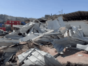 Read more about the article Israel destroys vital fruit and veg market in West Bank