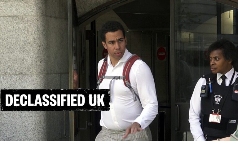 Read more about the article Activist cleared of violent disorder in Palestine Action raid
