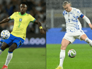 Read more about the article Erling Haaland late double sends Brazil home