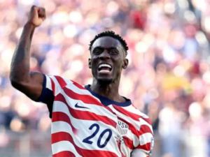 Read more about the article How Folarin Balogun’s red card led to FIFA U-turn and Trump tweet