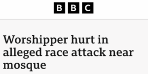 Read more about the article Another mosque attack goes ignored by politicians & MSM